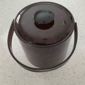 Georges Briard. Vintage Brown Tortoise Ice Bucket
